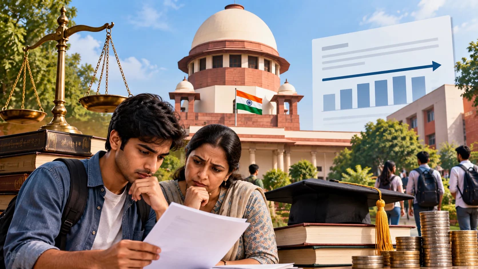 सुप्रीम कोर्ट का बड़ा फैसला: इंजीनियरिंग और मेडिकल जैसे कोर्स की फीस बीच में नहीं बढ़ा सकेंगे कॉलेज